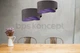 Абажур BPS Koncept 50см "Fenella" Графітово-Фіолетова - изображение 4
