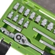 Набір головок 3/8", 19 предметів НГ-3019П Alloid - изображение 4