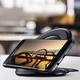 Бездротовий зарядний пристрій для телефону WIRELESS FAST CHARGE S7 чорный 5394 - зображення 5