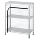 Накидка на стелаж IKEA (ІКЕА) HYLLIS прозора 60x27x74 см 104.283.32 - зображення 2