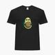 Футболка женская Авокадо (Avocado) (8976-2031-3) L Черная - изображение 2