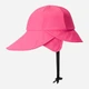 Детская кепка для девочки Reima Rainy 528409-4410 46 см Розовая (6438429279686) - изображение 3