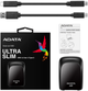 SSD диск ADATA SC680 480GB 2.5" USB 3.2 Type-C 3D NAND TLC Black (ASC680-480GU32G2-CBK) External - зображення 6