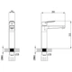 Смеситель для раковины Corso MARMORE DB-1A638C - изображение 5