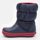 Детские зимние сапоги для мальчика Crocs Kids Winter Puff Boot 14613-485 28-29 Темно-синие (883503940949) - изображение 3