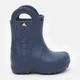 Детские резиновые сапоги для мальчика Crocs Handle Rain Boot Kids 12803-410 22-23 (C6) (13.2) Navy (0191448182714) - изображение 1