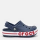 Детские кроксы-сабо для мальчика Crocs Kids Jibbitz Bayaband Clog 205100-410 25-26 (C9) Синие (887350618938) - изображение 1