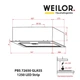 Вытяжка weilor pbs 72650 glass bg 1250 led Strip - изображение 6