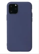 Чехол Soft Touch для Apple Iphone 11 Pro Max силикон бампер темно-синий - изображение 1