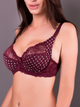 Бюстгальтер Finikin 5057DD бордовий 80DD - зображення 2