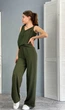 Fashions • Костюм летний женский Ясмин Fashions 48 хаки (7600-фг) - зображення 3