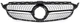 Грати радіаторні з емблемою Diamond Grille з бриллиантами W205 для Mercedes C200 C250 C300 C350 - зображення 3