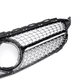 Грати радіаторні з емблемою Diamond Grille з бриллиантами W205 для Mercedes C200 C250 C300 C350 - зображення 5