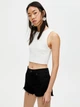 Джинсовые шорты женские Pull & Bear 5693/307/800 42 Черные (05693307800425) - изображение 4