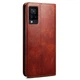 Чехол-книжка с кармашками UniCase Leather Wallet для VIVO V21e - Brown - изображение 3