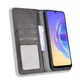 Чехол-книжка Deexe Retro Style для VIVO V21e - Black - изображение 5