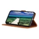 Чохол-книжка з застібкою KHAZNEH Retro Wallet для Samsung Galaxy S22 Ultra - Brown - зображення 5