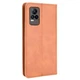 Чехол Deexe Retro Style для VIVO V21e - Brown - изображение 3