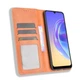 Чехол Deexe Retro Style для VIVO V21e - Brown - изображение 5