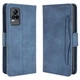 Чехол-книжка с кармашками Deexe Wallet Stand для VIVO V21e - Blue - изображение 2