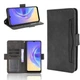Чехол-книжка с кармашками Deexe Wallet Stand для VIVO V21e - Black - изображение 1