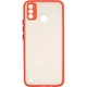 Чехол Fiji Matt для Tecno Spark 6 Go (KE5) бампер матовый Red - изображение 2