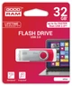 Флеш-накопичувач USB3.0 32GB GOODRAM UTS3 (Twister) Red (UTS3-0320R0R11) - зображення 2