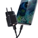 Зарядний пристрій Usams Quick Charger 25W для iPhone|iPad|Samsung|Xiaomi|Huawei|Meizu|OnePlus|LeEco black - зображення 4