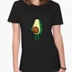 Футболка женская Авокадо (Avocado) (8976-2032-3) L Черная - изображение 1