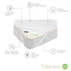 Наматрацник Sonex Bamboo Бамбуковий 160 х 200 см (SO102163) - зображення 2