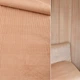 Велюр хлопковый мебельный в рубчик 5мм в полоску однотонную бежевый, ш.140 (39030.007) - изображение 1