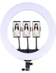Лампа кольцевая светодиодная Ring Light ZB-F348 Селфи кольцо 45 см Штатив 2 м Пульт ДУ набор для блогера 60W - изображение 3