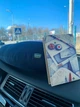 Подушка EKKOSEAT під шию. Бінарна з велюровою вставкою. Париж. - зображення 3