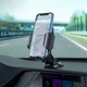 Держатель для телефона в машину HOCO Just fast suction cup car holder CA82 4,5-6,5 black - изображение 4