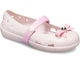 Балетки Crocs Kids Keeley Charm Flat с8 25 15,5см Розовый - изображение 1