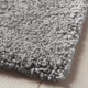 Ковер IKEA RAKLEV короткий ворс, классический серый 80x150 см 504.268.35 - изображение 3