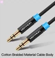 Кабель Vention Audio 3.5 мм M - 3.5 мм M 2 м Black (65780918/P350AC200-B-M) - зображення 4