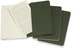 Набор записных книг Moleskine Cahier 9 x 14 см 3 шт по 64 страницы в линейку Зеленый (8055002855211) - изображение 4