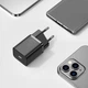 Мережевий зарядний пристрій Baseus Super Si Quick Charger 1C 20W EU Sets Black (With Baseus Simple Wisdom Data Cable Type-C to iP 1 м Black) (TZCCSUP-B01) - зображення 8