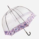 Зонт-трость механический Fulton FULL866-Digital-blossom Прозрачный (2900000107809) - изображение 1