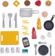 Restauracja interaktywna Smoby Toys 2 w 1 Burger House 29 akcesoriów (310910) (3032163109105) - obraz 5