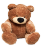 Мягкая плюшевая игрушка Anilina Мишка Бублик 200 см Коричневый A-54125 - изображение 1
