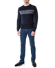 Светр чоловічий TRUSSARDI JEANS (52M00426-OF000583-U290/20-21) Синій XXL - изображение 2
