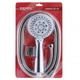 Душевой набор (шланг, лейка, кронштейн) ZERIX SHOWER SET-03 (ZX3097) - изображение 2