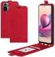 Чехол IETP для Xiaomi Redmi Note 10 / Note 10s флип вертикальный кожа PU Красный - изображение 1