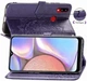 Чехол Vintage для Samsung A10s 2019 / A107F книжка с визитницей кожа PU фиолетовый - изображение 5
