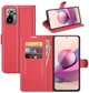 Чехол IETP для Xiaomi Poco M5s книжка кожа PU с визитницей красный - изображение 1