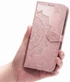 Чехол Vintage для Samsung A10s 2019 / A107F книжка с визитницей кожа PU розовое золото - изображение 6