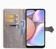 Чехол Vintage для Samsung A10s 2019 / A107F книжка с визитницей кожа PU серый - изображение 4