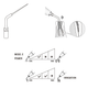 Насадка скалера E6 Woodpecker ендодонтична різьба EMS - зображення 5
